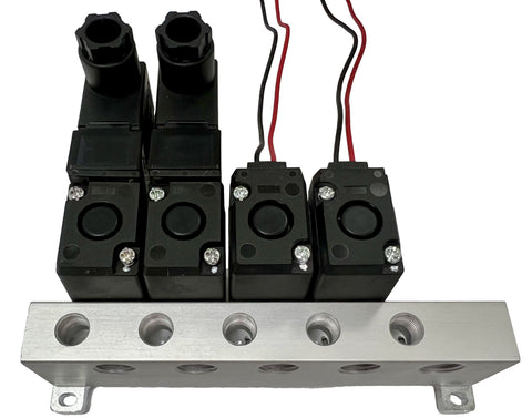 Type 2200, Electric-Pneumatic Control Valves - Manifold